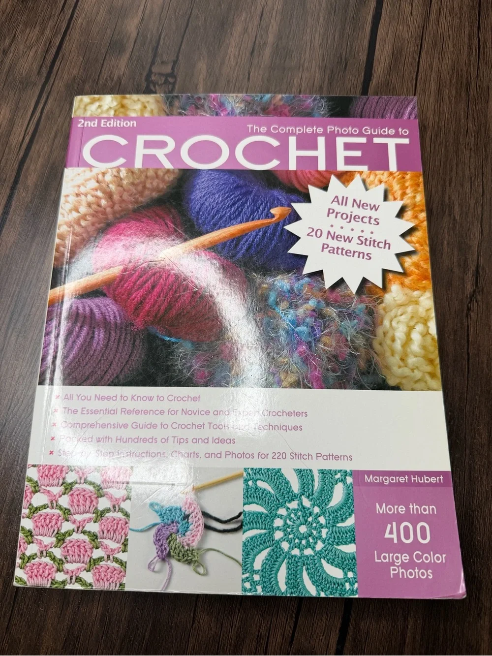 The Complete Photo Guide to Crochet - Colorful Yarn Cover